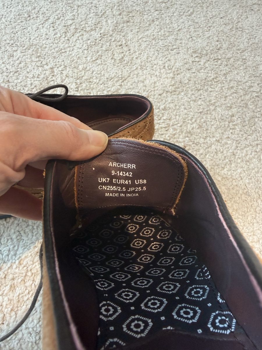 Ted Baker Scarpe da uomo: Ted Baker Archer Schuhe, Gr. 41 – Usato da Münsingen venduto da saenny79 2