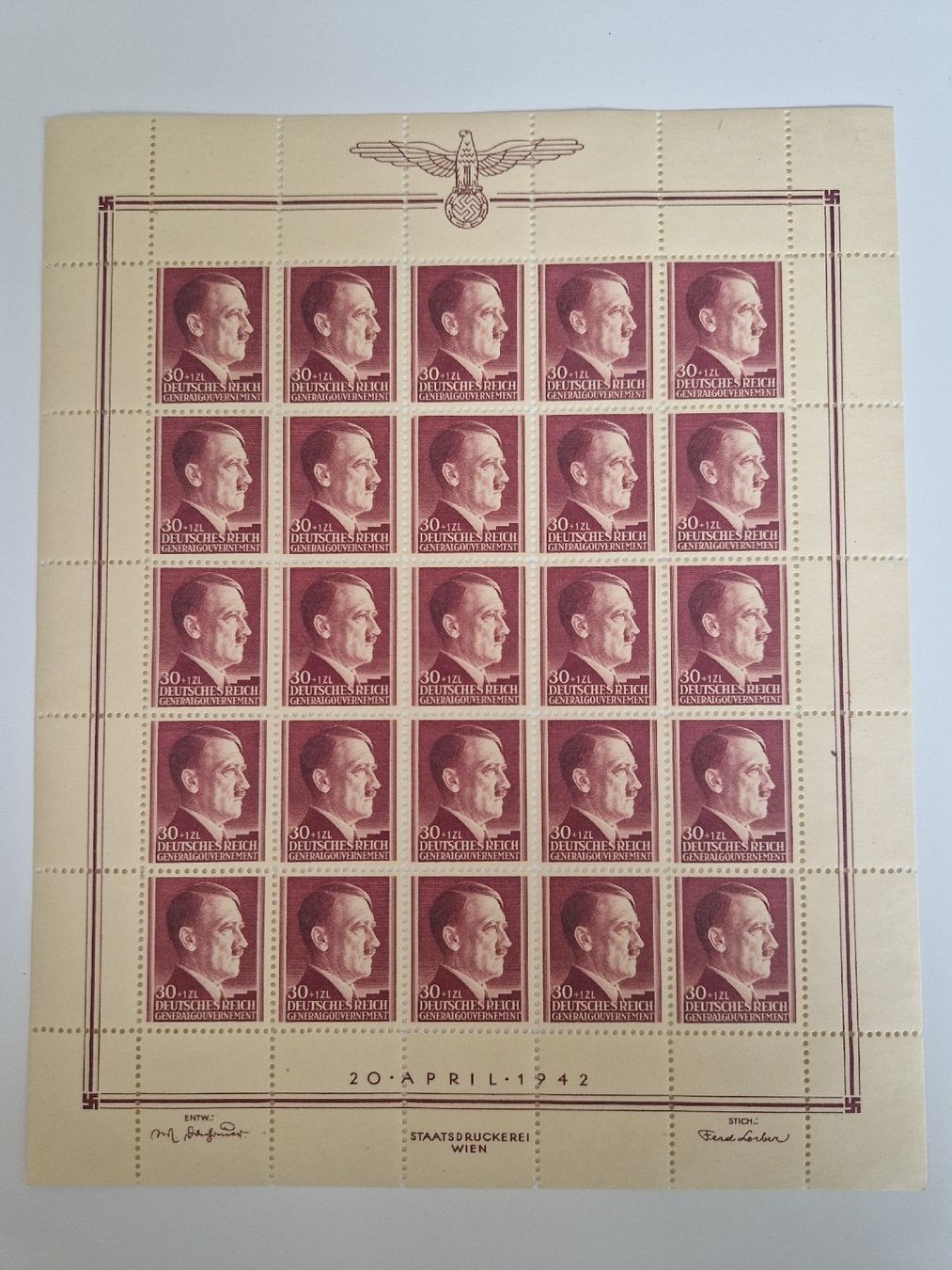 Tutti i francobolli: Deutsches Reich Adolf Hitler Briefmarken postfrisch – Nuovo (secondo la descrizione) da St. Gallen venduto da Enrico_SG