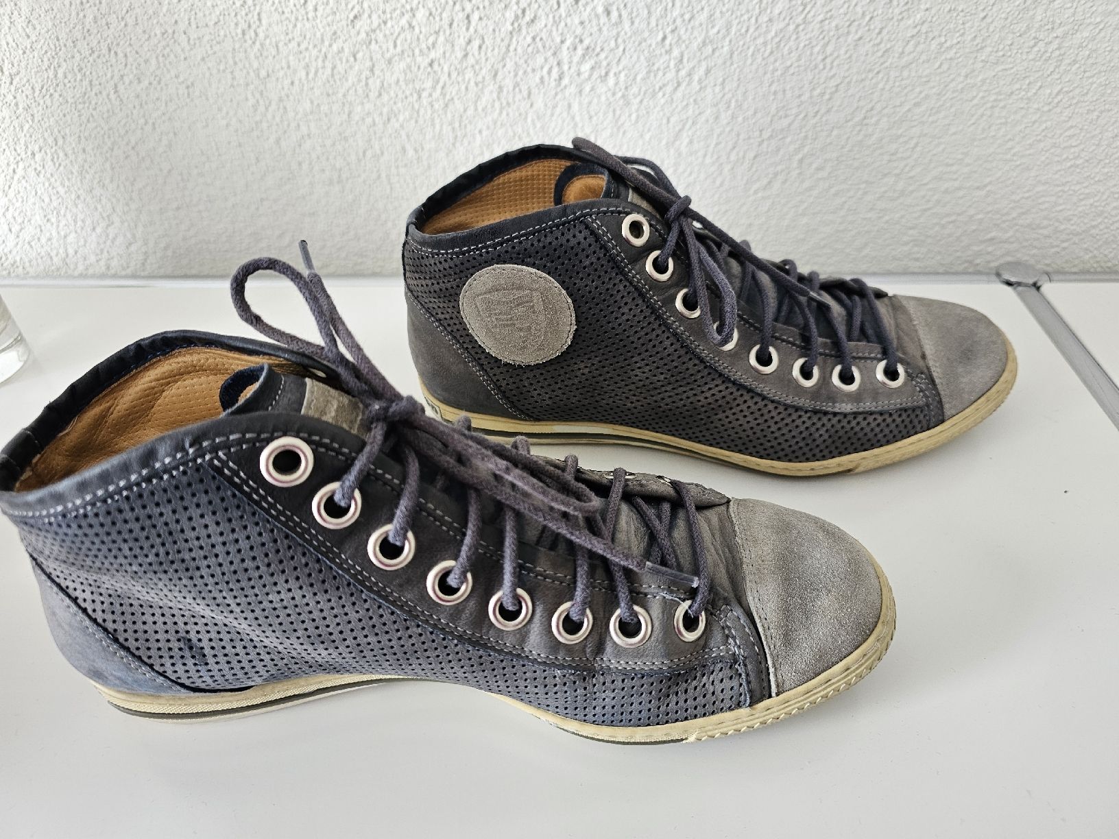 Paul Green Scarpe da donna: Sneaker Paul Green Gr. 38 blau mit grau – Usato da Neukirch (Egnach) venduto da Bonita6 1
