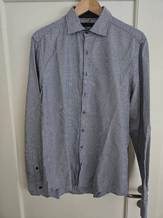Belmonte 1938 Hemd  blau/weiss gepunktet