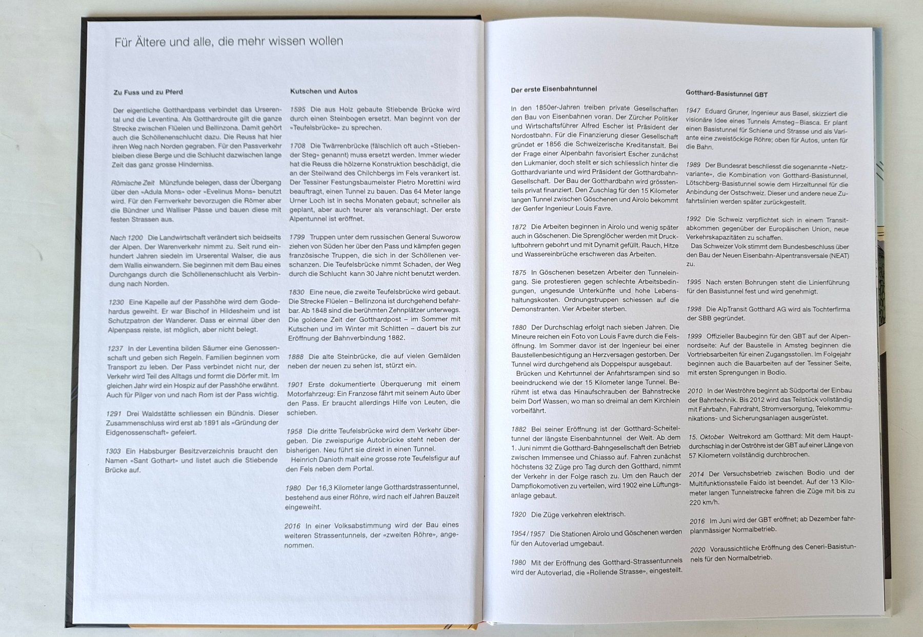 Libri: Buch "Durch den Gotthard" Konrad Beck Atlantis Atlantis – Usato da Opfikon venduto da Diversamente 2