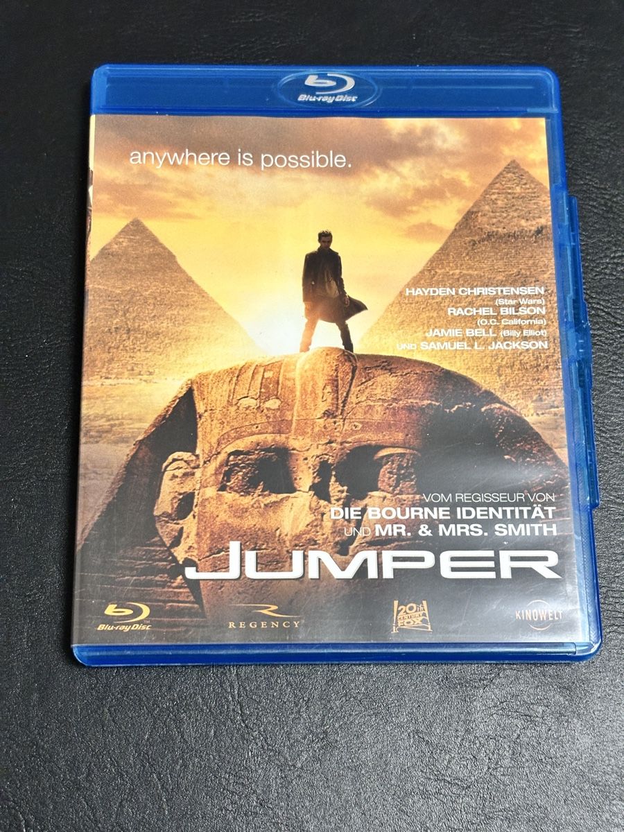 Tutti i DVDs: Jumper Blu Ray – Usato da Luzern venduto da Armastra