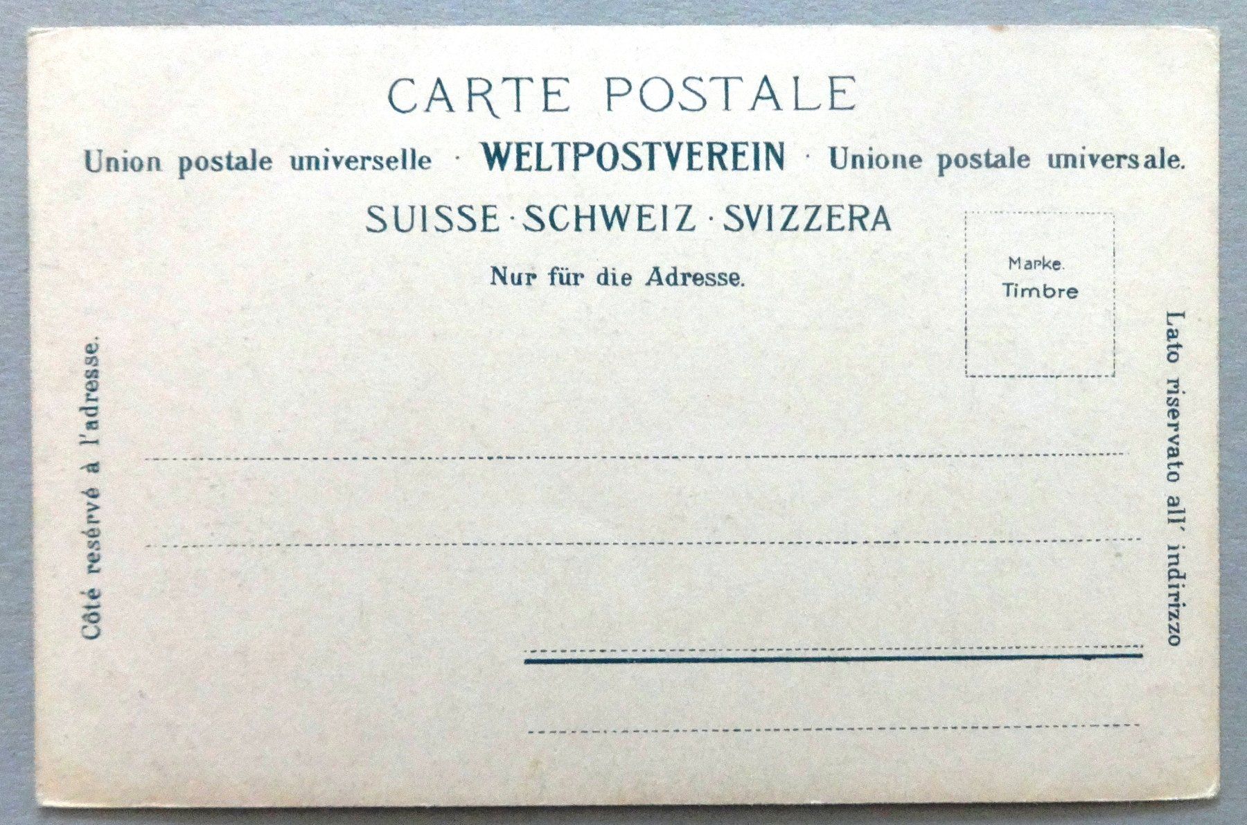 Cartoline postali: Der untere Reichenbachfall – Usato da Fétigny venduto da Billy2miny 1