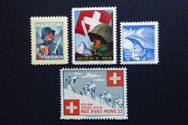 (m719) Infanterie Wit 309/1 + 316/1 + 318/1 + 319/1 *