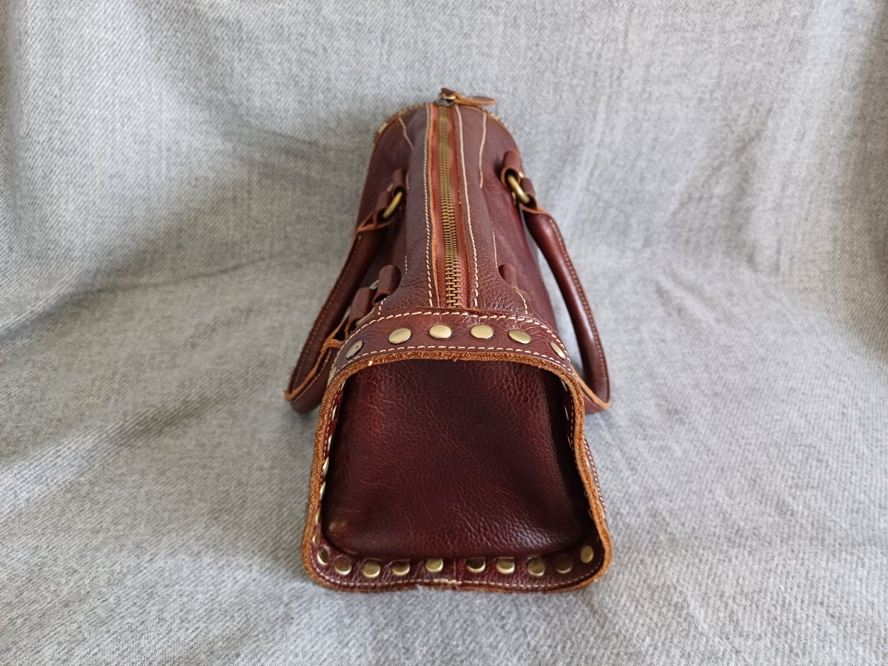 Borse da donna: Lederhandtasche - dunkelbraun – Usato da Baden venduto da lm6_dwv5 3