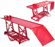 66152 - Motorradheber 450kg Pneumatische Hebebühne