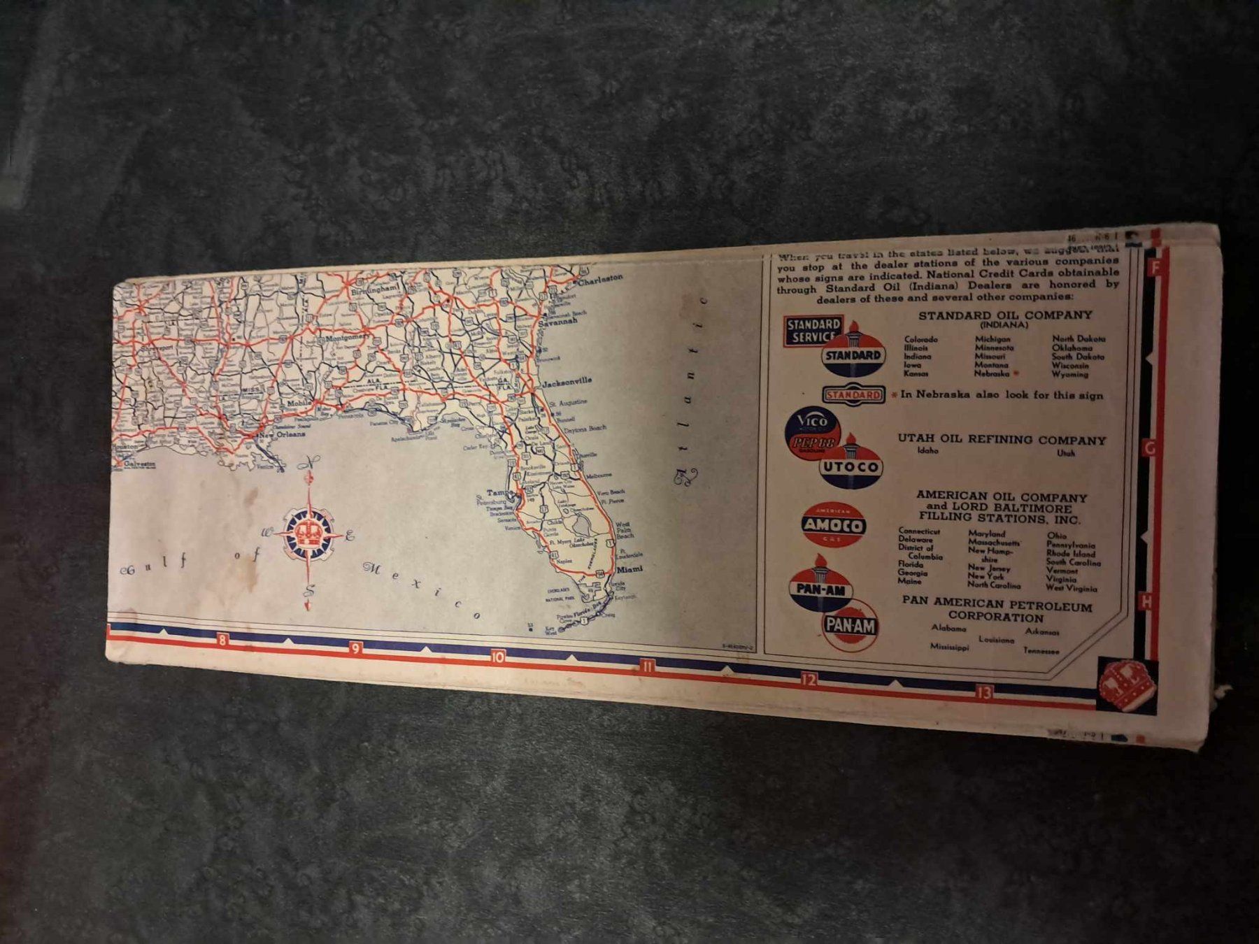 Cartine & Atlanti: carte autoroutière USA "vintage" – Usato da PRILLY venduto da 55b_nh8l 1