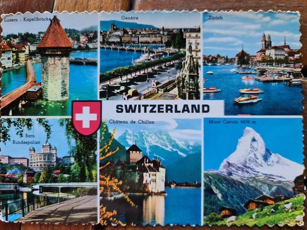 Cartine & Atlanti: Ansichtskarte Schweiz Switzerland 1966 – Usato da Dintikon venduto da Vexi