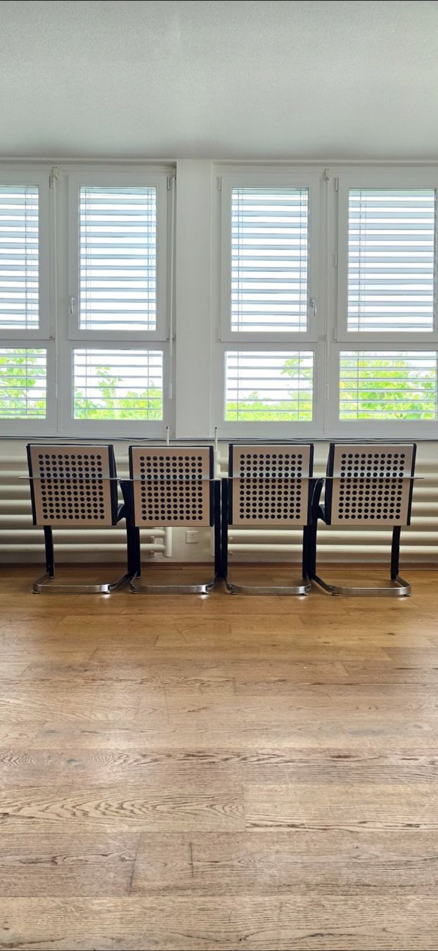 Girsberger Sedie: 4 fauteuils freischwinger,  girsberger canteliver – Usato da Pieterlen venduto da mou_hx6c 8