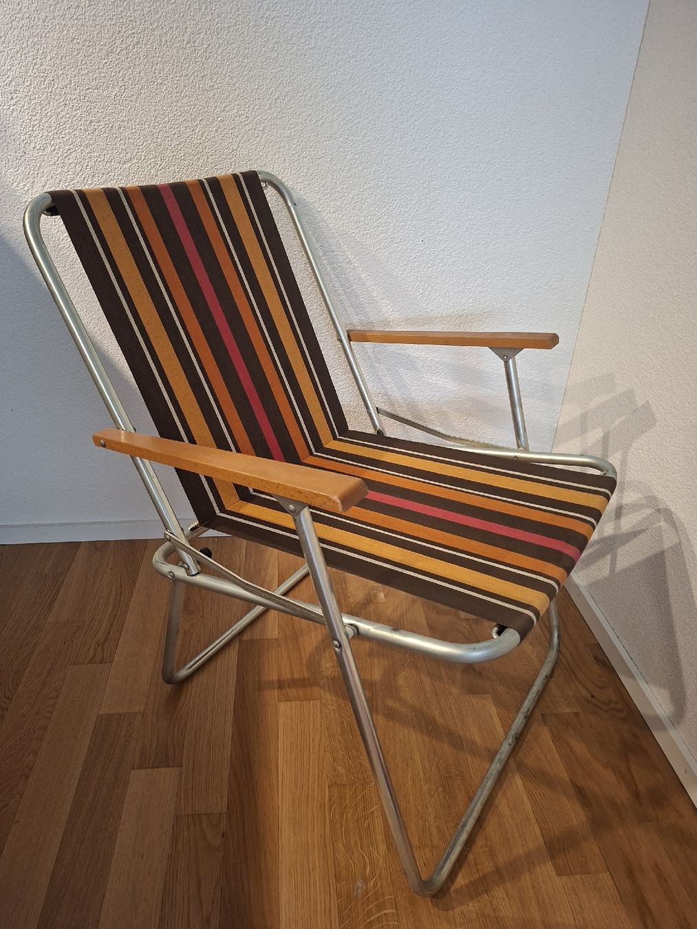 Sedie: Campingstuhl, Klappstuhl 70er Jahre  – Usato da Basel venduto da Lovintage