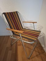 Campingstuhl, Klappstuhl 70er Jahre 