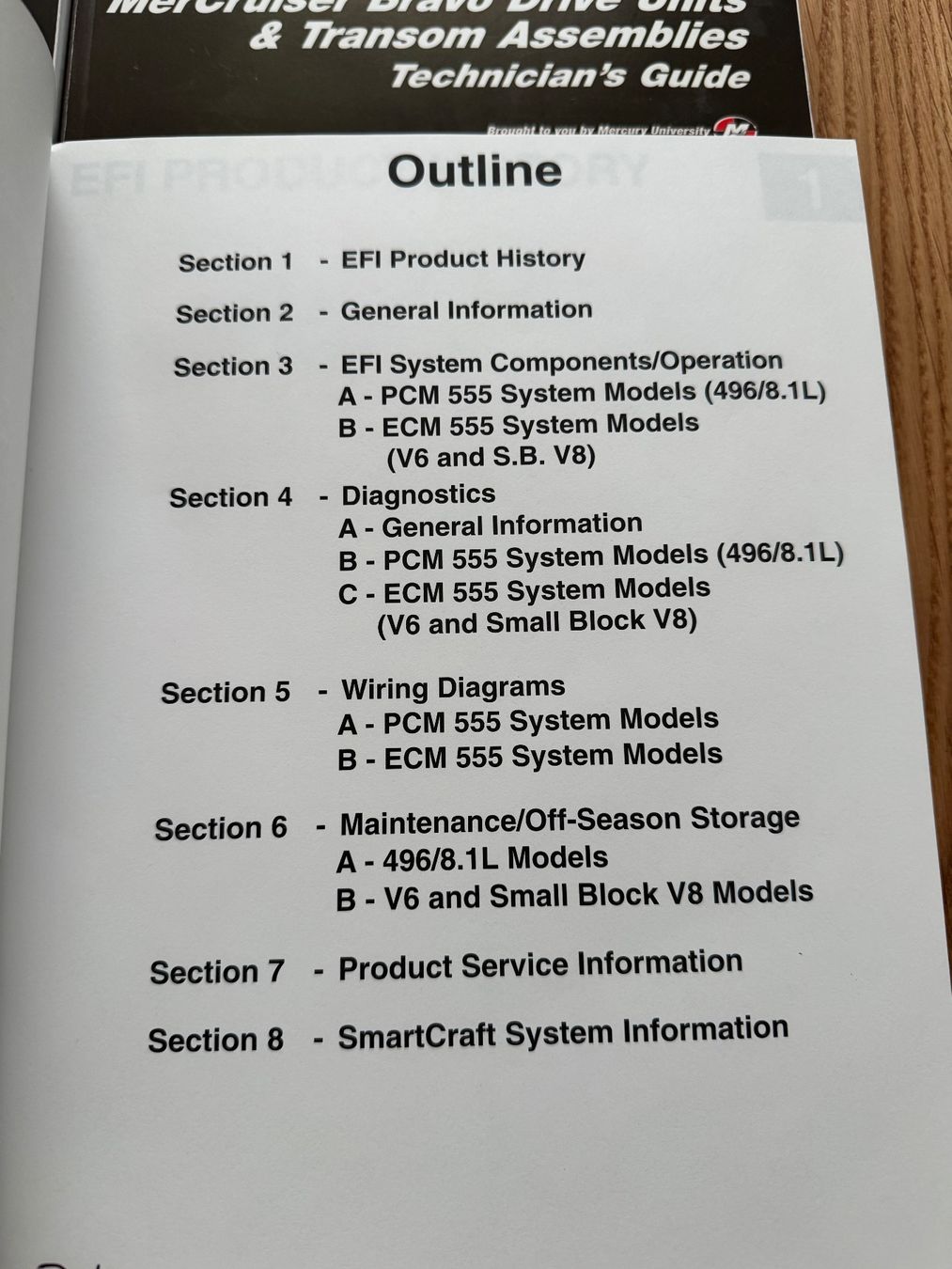 Libri: Mercury MerCruiser Technik Handbuch Set, 4 Stk – Nuovo (secondo la descrizione) da Seewen SZ venduto da web_ 5