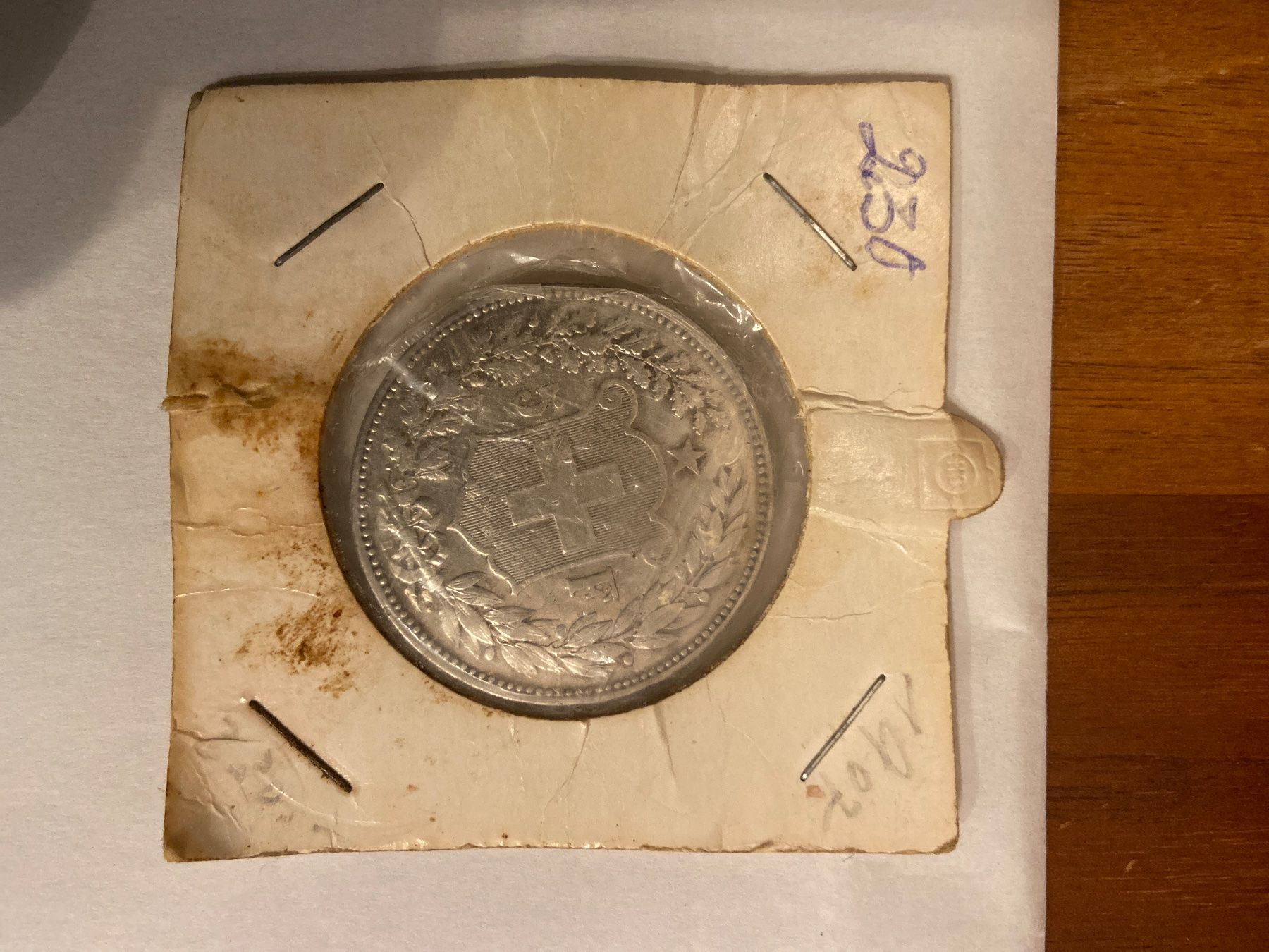 Tutti le monete: 5 Franken Münze 1907 SS – Nuovo (secondo la descrizione) da Zürich venduto da ragusa45 3
