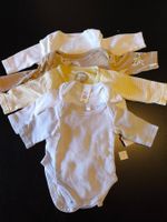 Set Baby Bodys Langarm Grösse 50-56, 0-2 Monate