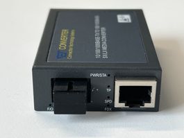CTS MCT-3002 Medienkonverter Glasfaser auf LAN - OVP