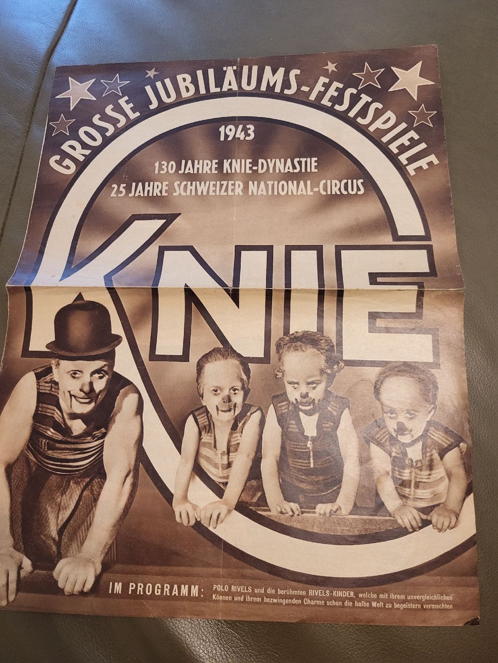 Riviste & Magazine: Programm Circus Knie Jubilaeum 1943 gebraucht – Usato da nunningen venduto da mic_88k2 1