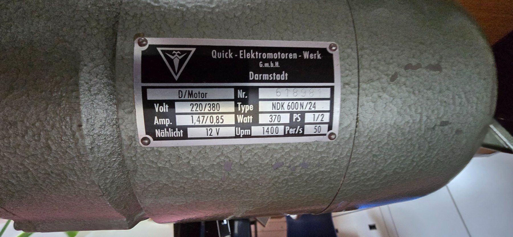 Dürkopp Macchine da cucire: Industrie Nähmaschine DÜRKOPP – Usato da Rothenburg venduto da Flo76 3