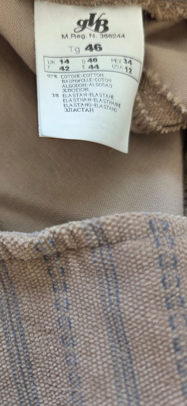 Pantaloni: Hose aus Samt Gr. 40 – Nuovo (secondo la descrizione) da Wettswil venduto da doe_x6nz 3