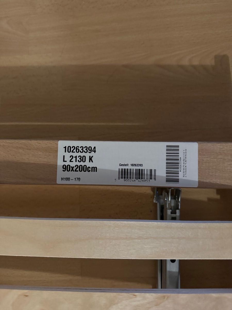 Reti a doghe: 2x Lattenrost 90x200cm – Nuovo (secondo la descrizione) da Richterswil venduto da LaraAlonso 2