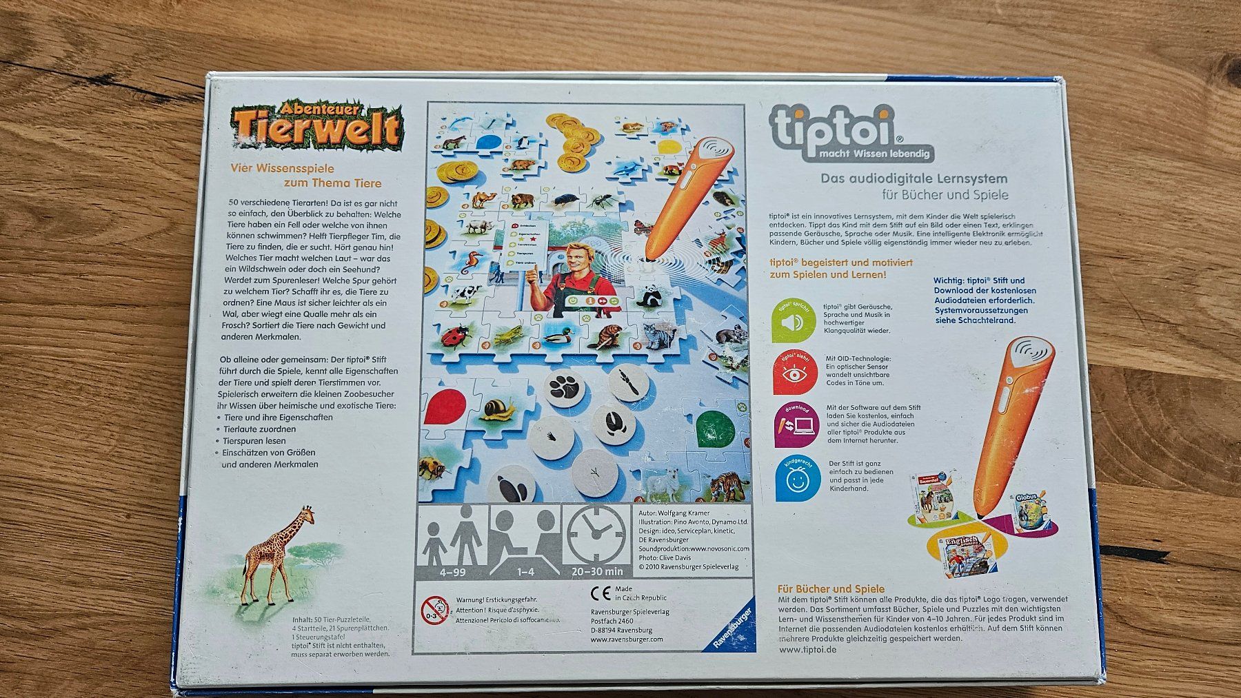 Tiptoi Giochi: Tiptoi Abenteuer Tierwelt, 00513 – Usato da Goldach venduto da Koland2 2