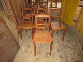 4 gl. Biedermeier Stühle (Kirschbaum)