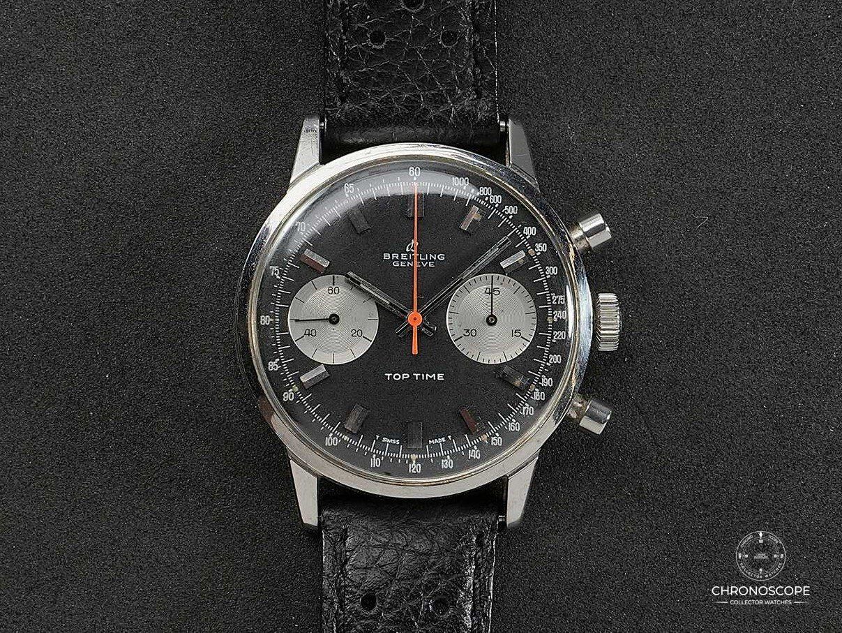 Breitling Orologi: Breitling Top Time Chronograph Reference 2002-33 – Usato da Luzern venduto da ChronoScope6004