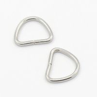 Edelstahl (304) Dreieck Ring 7x9x1mm / 20Stück
