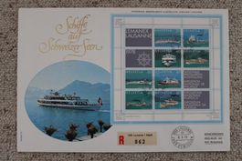 Brief Nationale Briefmarkenausstellung Lausanne 9.3.78