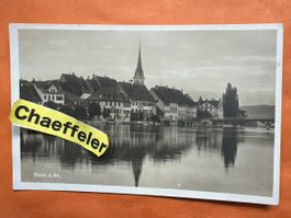 Originale, alte Ansichtskarte von Stein am Rhein, 1931