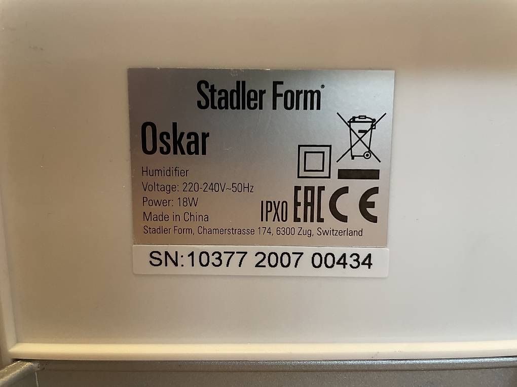 Stadler Form Umidificatori d'aria: Luftbefeuchter Oskar von Stadler Form – Usato da Pfäffikon ZH venduto da Ndramp1 2