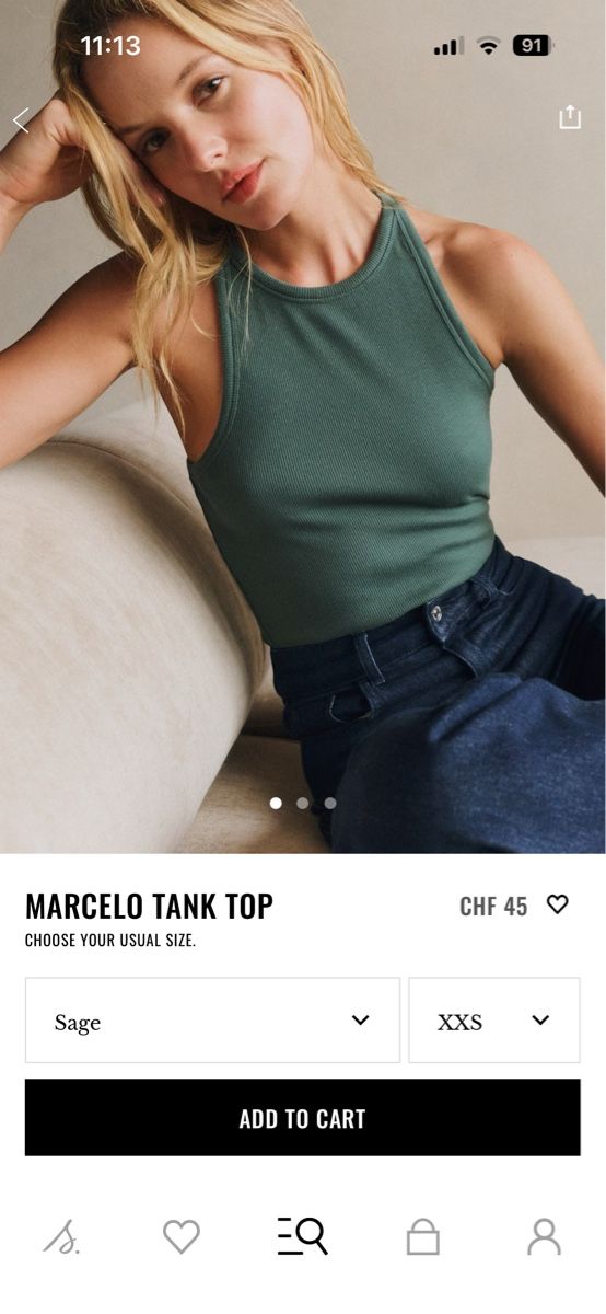 Sezane Tops: Top Marcelo Sézane S – Neuf (Voir description) à St-Sulpice VD par juliane43 1