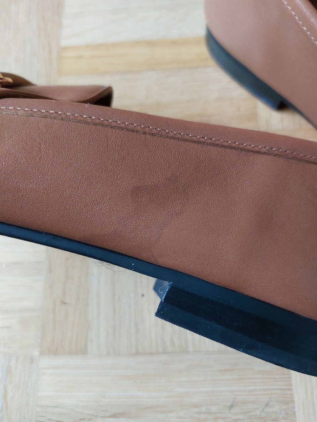 Dune London Scarpe da donna: Düne Damen Gr. 7/40, Leder braun – Difettoso da Baden venduto da BanaBoutique 5