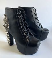 Plateau Boots mit Nieten von Jeffrey Campbell, Gr.37