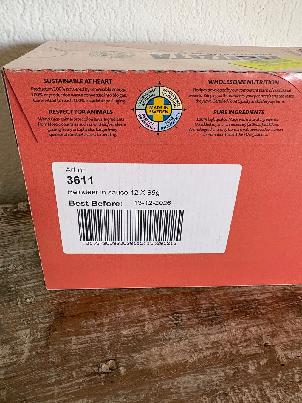 Mangimi: Bozita Nassfutter mit Rentier – Nuovo e nell'imballaggio originale da Widen venduto da Lambert63 1