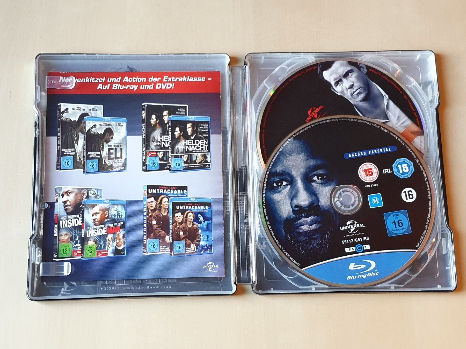 Tutti i DVDs: Safe House Steelbook – Usato da Stansstad venduto da collectorsshop 2