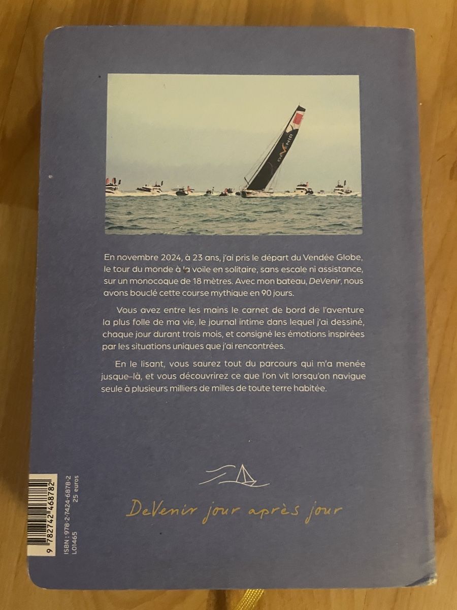 Libri: VIOLETTE DORANGE MON PREMIER VENDEE GLOBE Carnet de bord – Usato da Yverdon-les-Bains venduto da sogo02 1