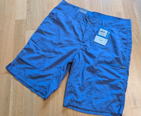 Damen Shorts Columbia Grösse 40, neu, blau