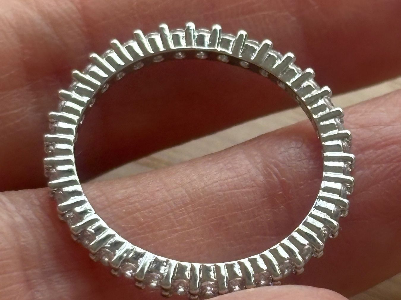 Ringe: Luxus Elegante Gr.19/9 Ring Memoire Farbe : Silber – Neu (gemäss Beschreibung) aus Biel-Bienne von Roserosse13 1
