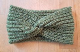 Schönes handgestricktes Stirnband mit Kamelwolle - NEU!!!