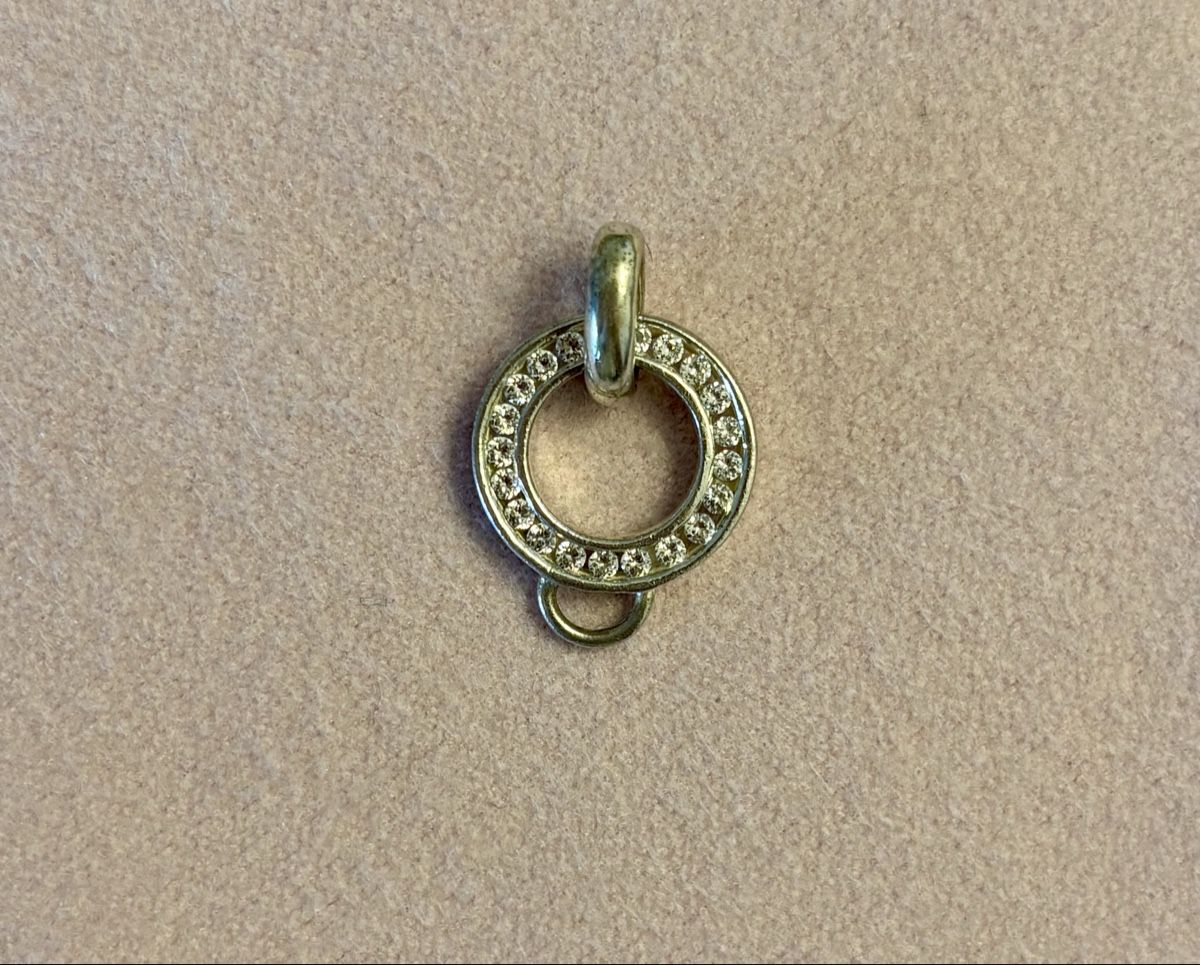 Thomas Sabo Anhänger: Thomas Sabo Charm Kreis Zirkonia Silber – Gebraucht aus Uetikon am See von ansi2601