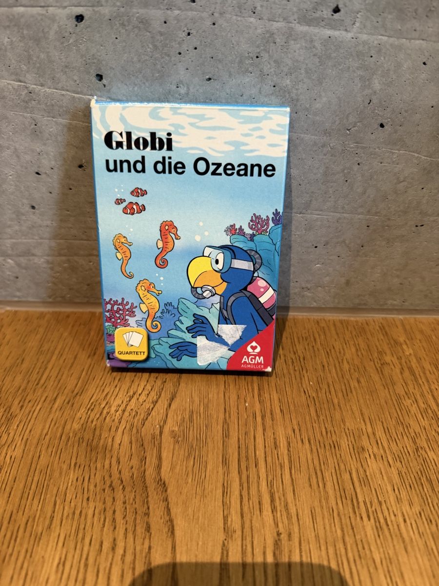 Jeux: Quartett Globi und die Ozeane – D'occasion à götighofen par reto_27