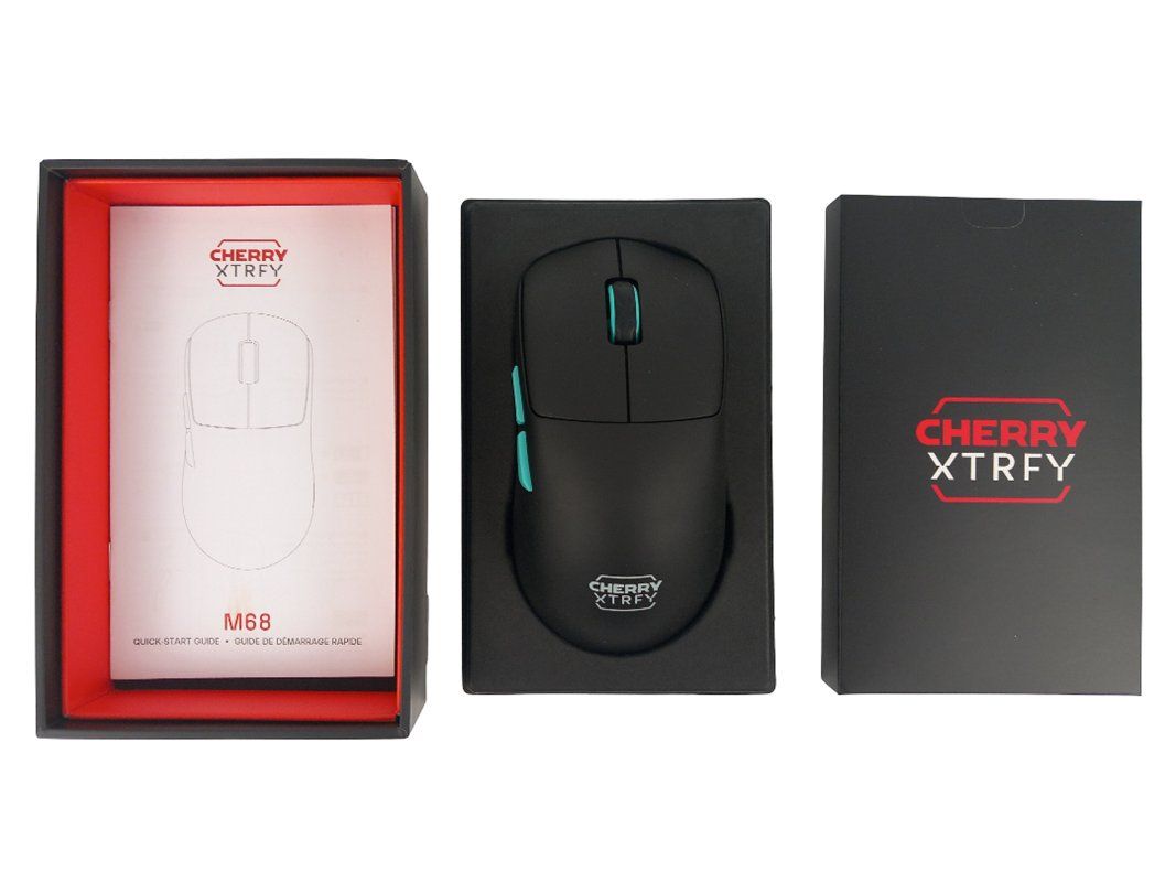 Mouse: CHERRY xtrfy M68 Mouse (Wireless; Black) – Usato da Hünenberg venduto da Restwert_Zug 4