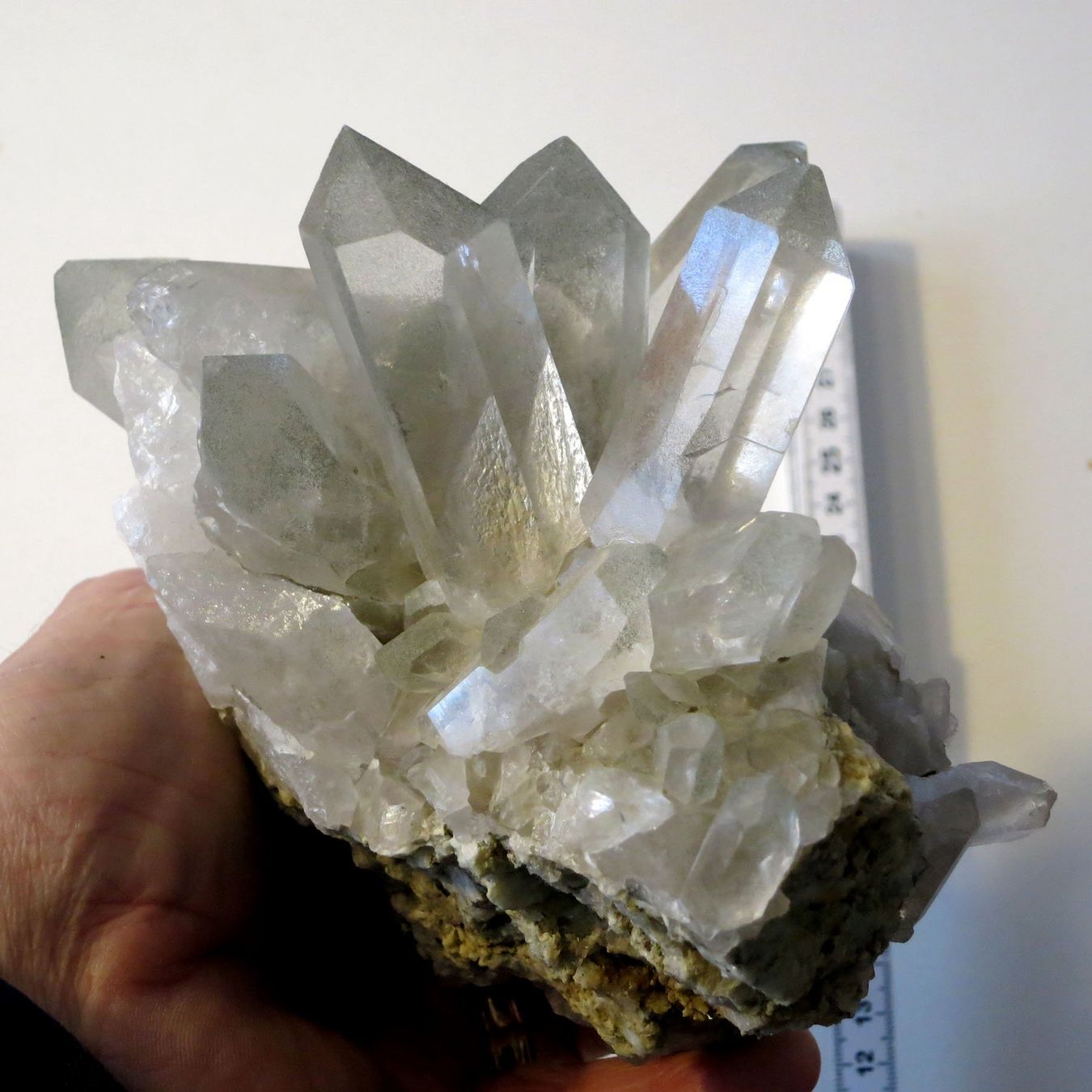 Minerali & Pietre curative: Prächtige Quarzstufe, Eigenfund, Uri – Nuovo (secondo la descrizione) da Steinhausen venduto da Kristall022 5