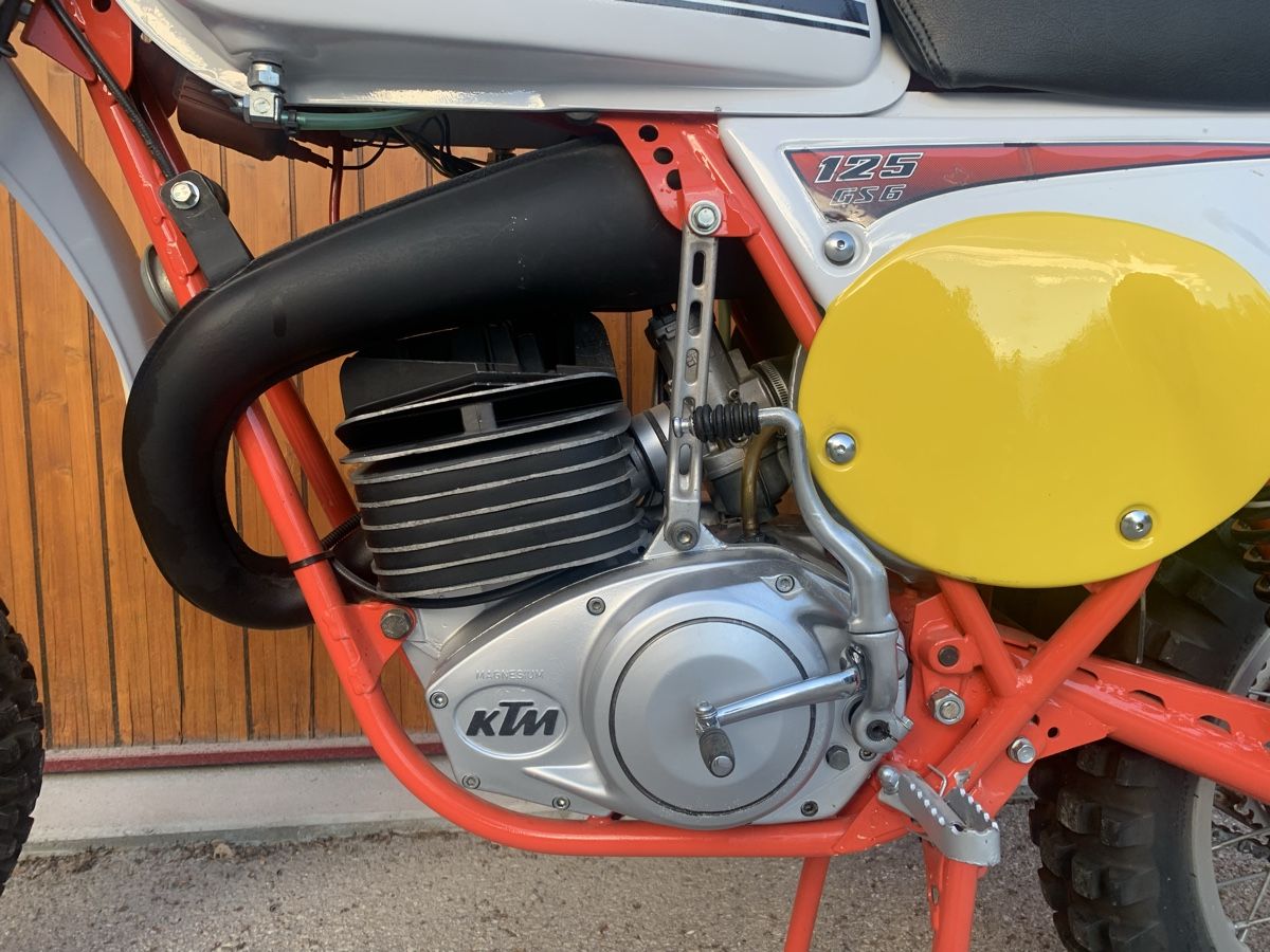 KTM Enduro: KTM 125 GS  1978 Oldtimer  – Usato da crans montana venduto da jujes67 2
