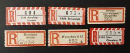 Deutsche Reich - R Zettel Lot*