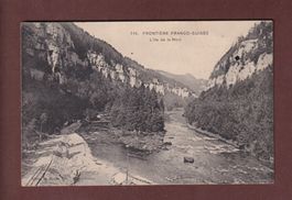 Frontière FRANCO-SUISSE - Île de la mort - Feldpost