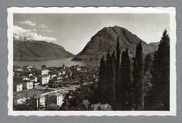 LUGANO, INSOLITO DETTAGLIO PANORAMICO, *