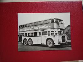 Berlin Autobus Typ DB DO 36 Stadtbus Werbung Lux Zigaretten
