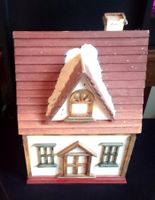 Musikdose Haus aus Holz