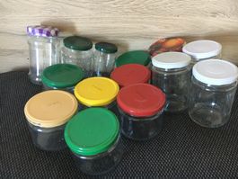 14 (Konfitüre-) GLÄSER ab CHF 1.-